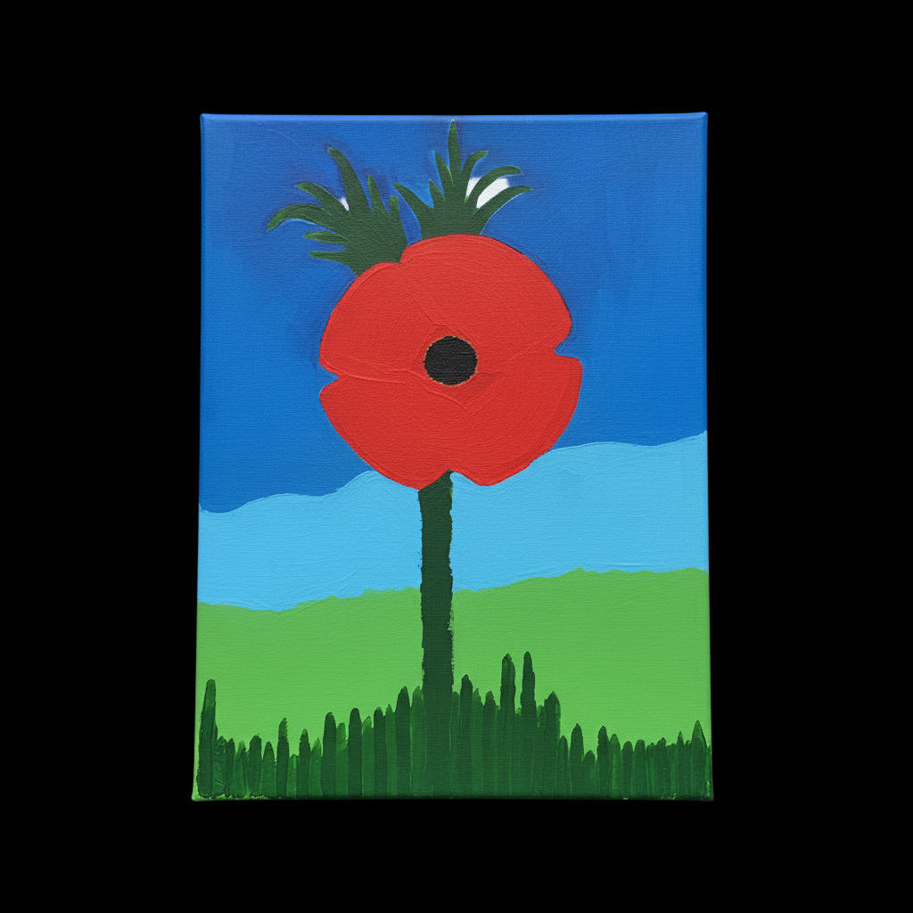 Poppy Canvas
